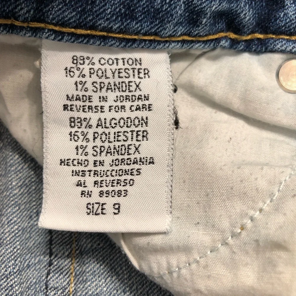 Vintage lei Jeans, “Skinny leg” with Ankle Zippers - Picture 15 of 16